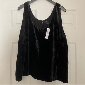 J.Crew Velvet Tank